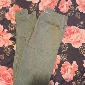 Sage green revival alphalete leggings